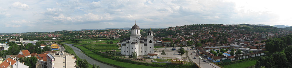 The city of Val­je­vo as hospital