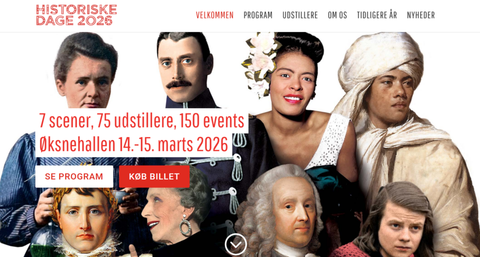 Historiske dage - screenshot